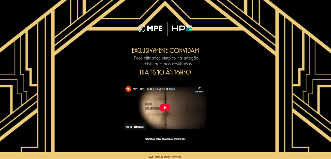 LP com video teaser