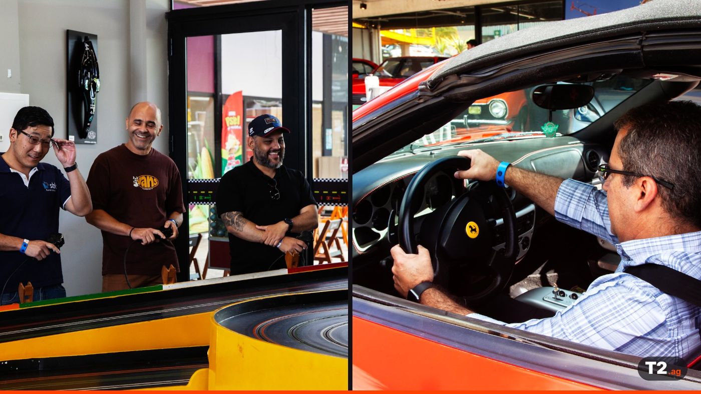 Autorama e passeio de Ferrari