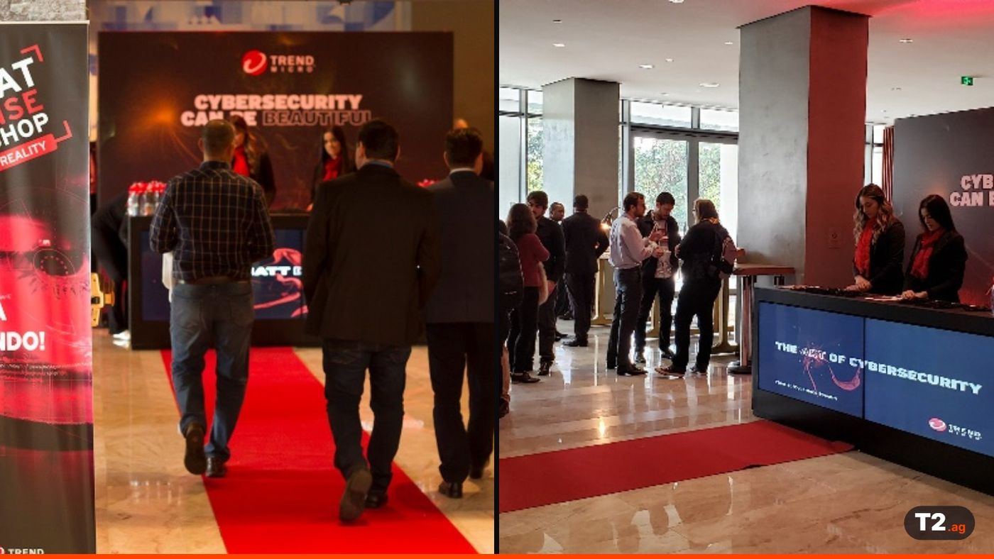 Roadshow Trend Micro — chegada e credenciamento