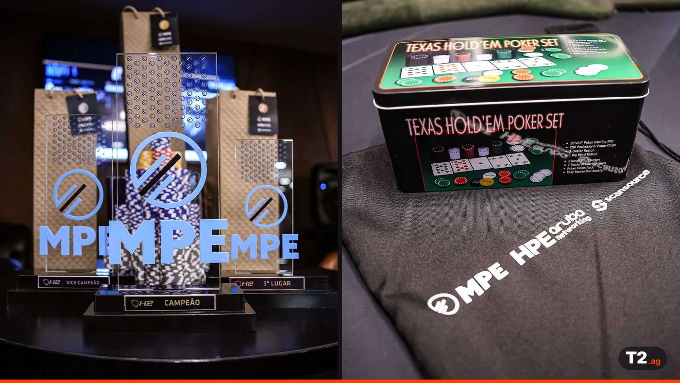 Troféus e kit de brindes MPE