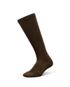 View of Boot Socks - Navy / Brown / White