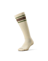 View of Over the Calf Performance Sock - Cream / Multi