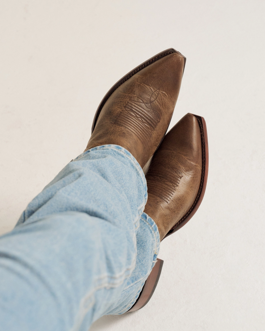 The Garrett in Cafe Goat - Men's Cowboy Boot | Tecovas