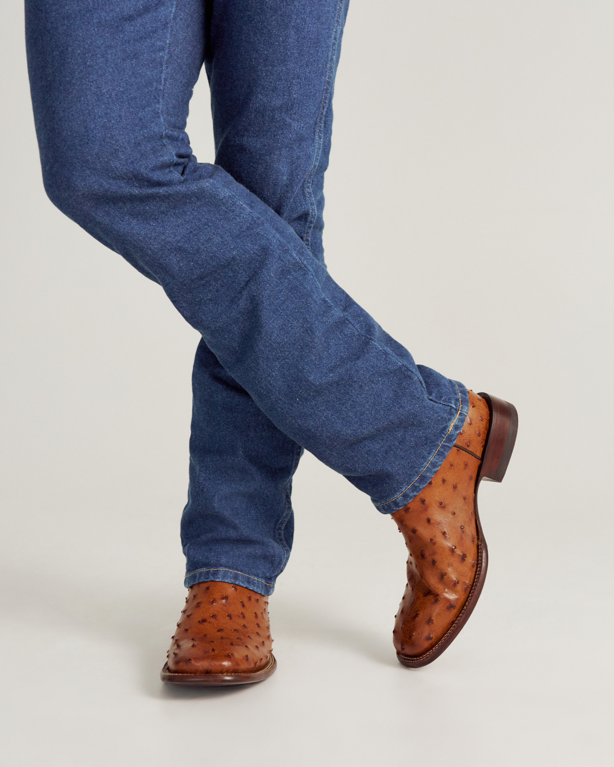 View of The Emmitt II - Pecan Ostrich