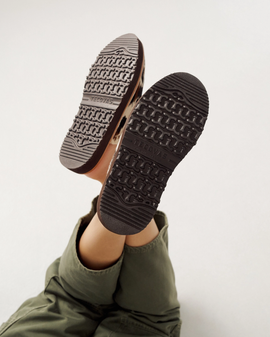 Closeup view of The Olivia - Hair On Hide