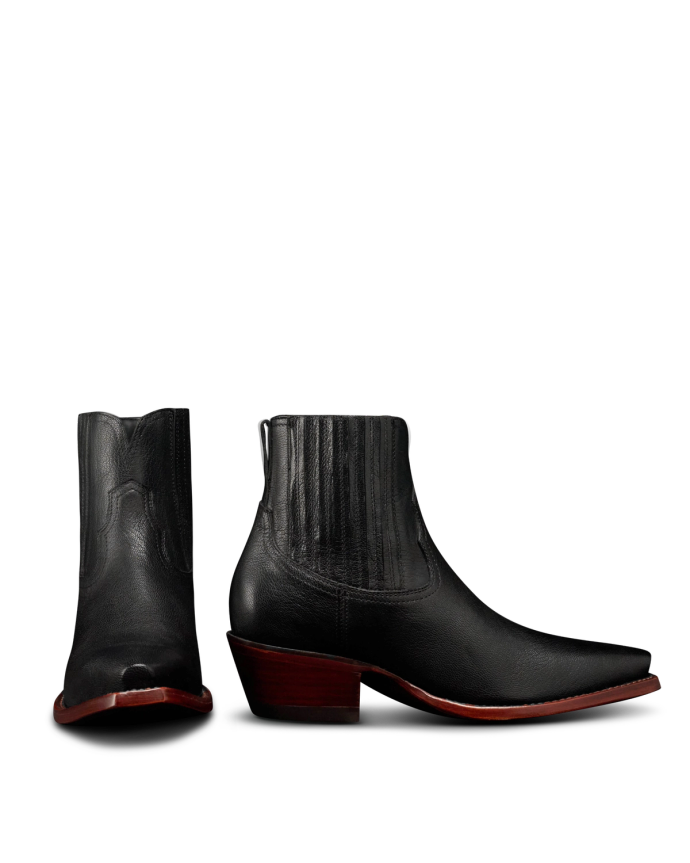 Pair view of The Piper II - Midnight Goat on plain background