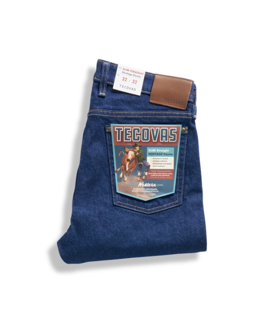 Straight Men's Heritage Denim Jeans | Tecovas