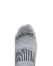 View of Crew Socks (3-Pack) - White / Green / Light Gray