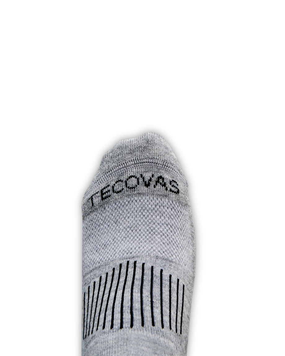 View of Crew Socks (3-Pack) - White / Green / Light Gray