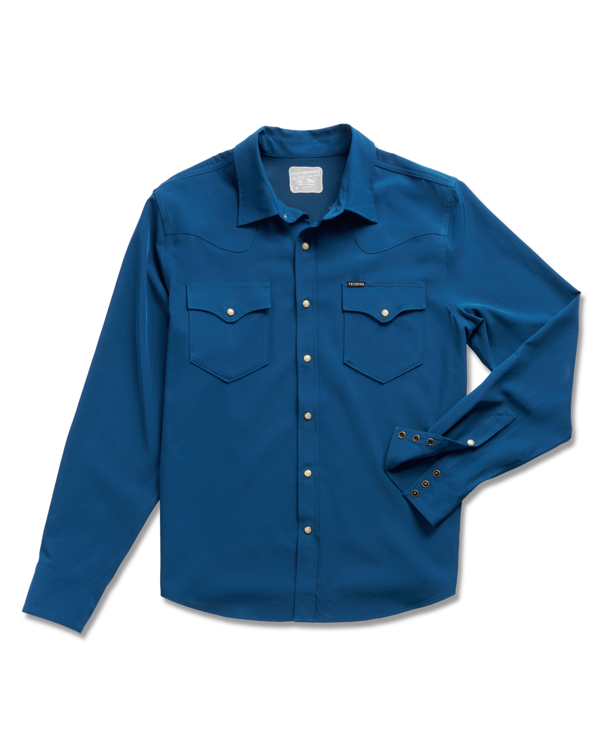 Men's Performance Long Sleeve Western Pearl Snap Tecovas