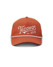 View of Tecovas Gameday Trucker - Burnt Orange