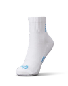 View of Yee Haw Hiker Sock - White / Blue