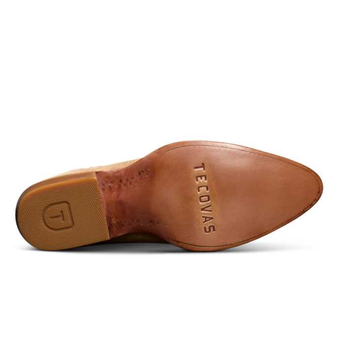 Sole view of The Taylor - Latte on plain background