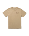 Front view of Men's Authentic Western Wears Tee - Khaki / Brown on plain background