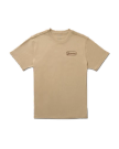 Front view of Men's Authentic Western Wears Tee - Khaki / Brown on plain background