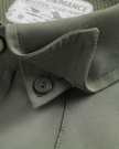 Closeup detail view of Men's Performance Western Pearl Snap SS - Cactus