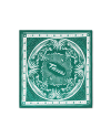 Front view of Gameday Bandana - Green on plain background