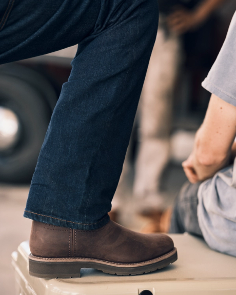 The Rugged Roper in Soil Cowhide - Men's Roper Boot | Tecovas
