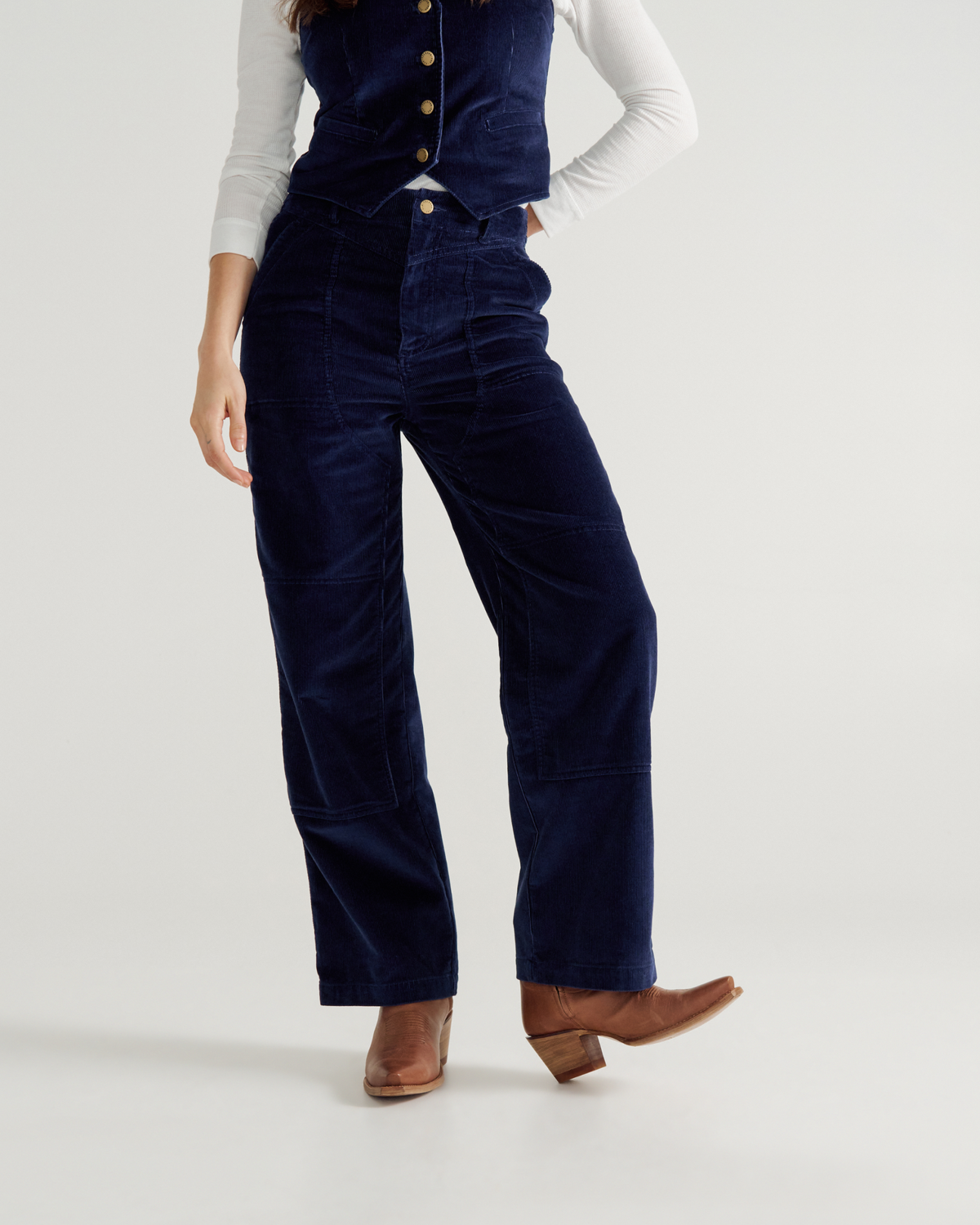パンツ 24aw WTAPS SDDT2003 CORDUROY NAVY WTAPS Denim Pants in Blue