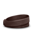 Back view of Men's Goat Belt II - Cafe on plain background
