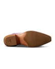 The Annie in Lavender Suede. The image shows the bottom view of a dress shoe with a textured rubber sole, a slight heel, and the brand name "STACY ADAMS" embossed near the arch, reminiscent of the elegance found in The Annie Suede collection.