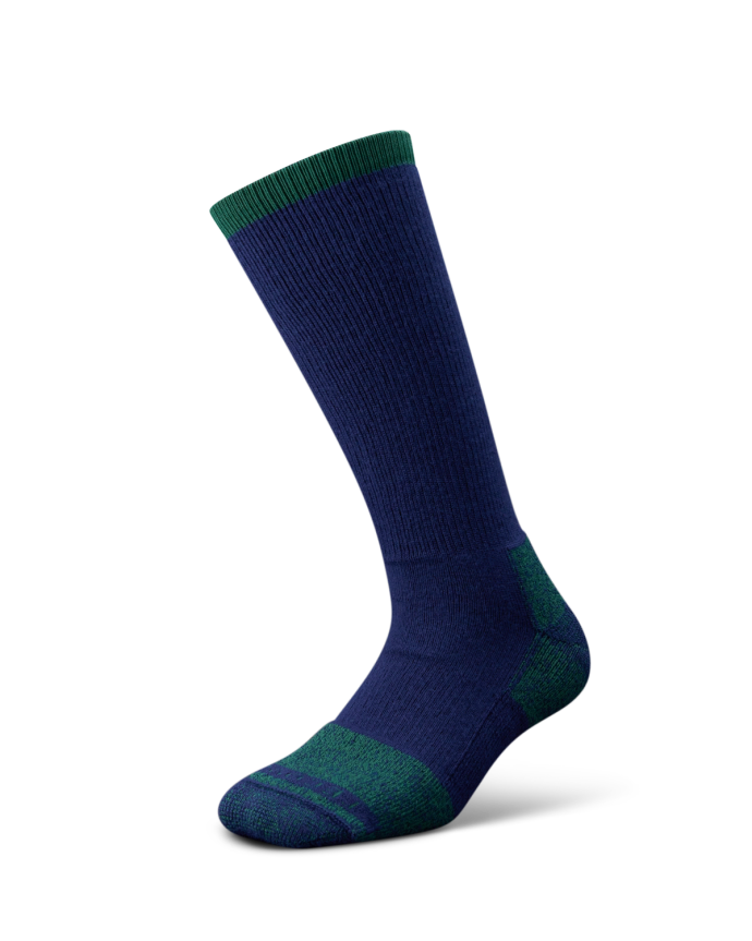 View of Work Socks (2-Pack) - Navy/Tan