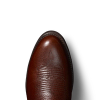 Toe view of The Bandera - Chocolate on plain background