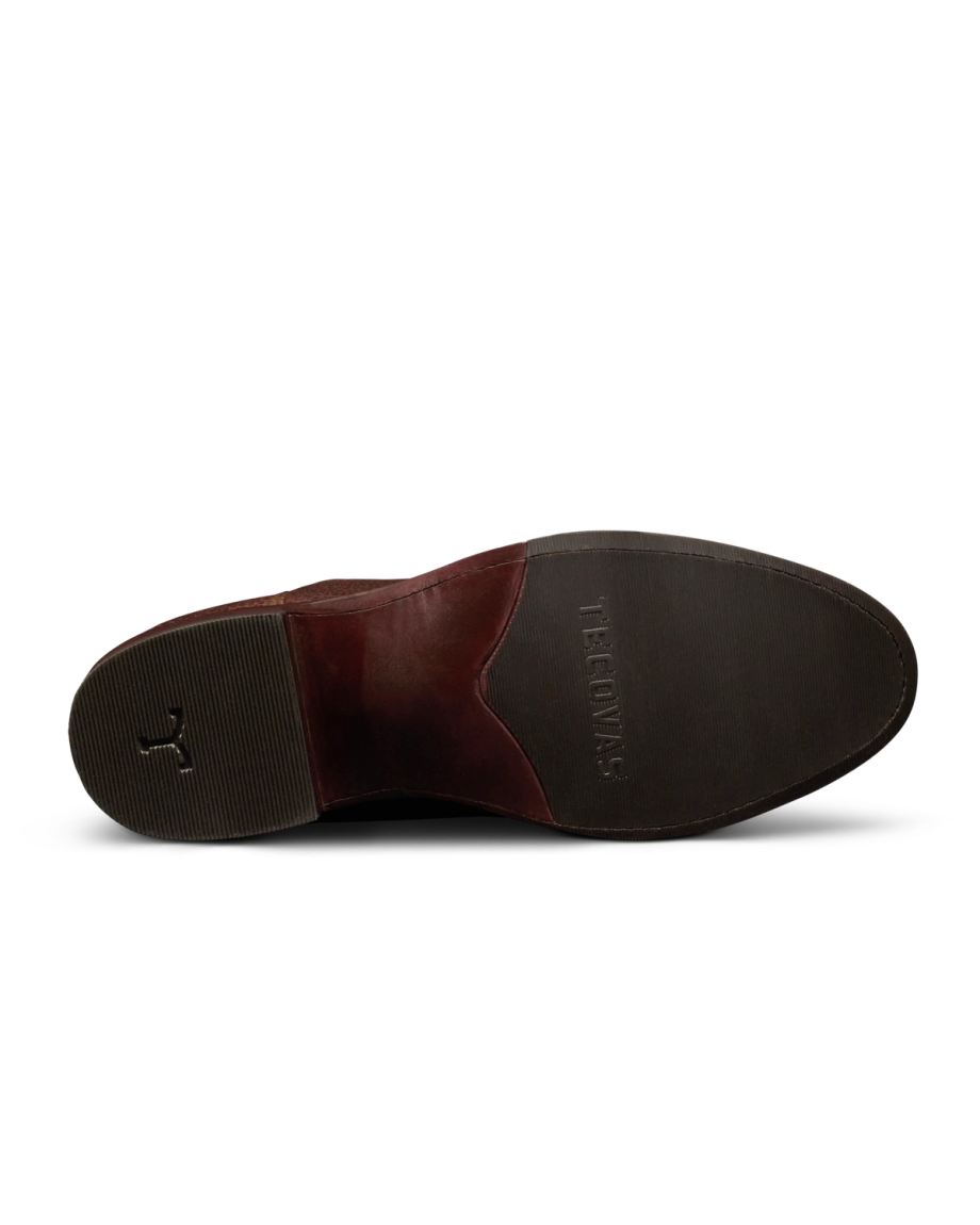 Sole view of The Dean - Tobacco Bison on plain background