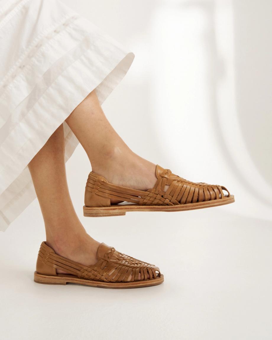 View of The Maya - Camel Cowhide