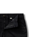 Closeup detail view of Men's Everyday Standard Jeans - Black
