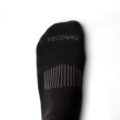 Toe view of Boot Socks - Midnight on plain background