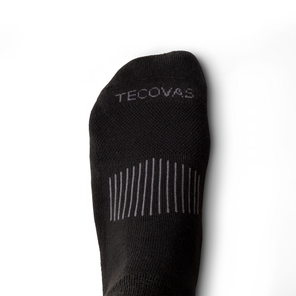 Toe view of Boot Socks - Midnight on plain background