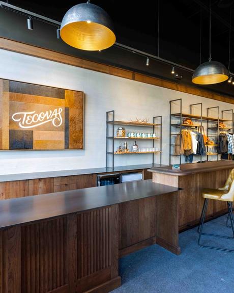 Image of Tecovas Victoria Gardens store.