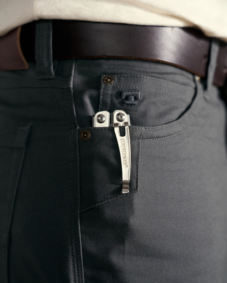 Closeup view of Men's Work Pant - Asphalt