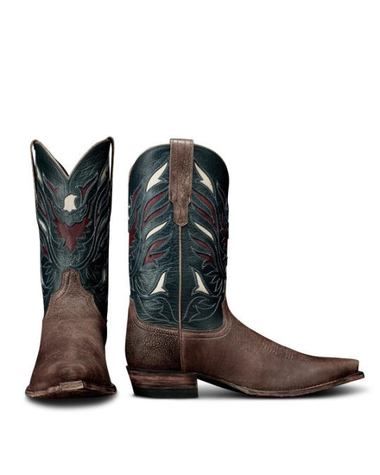 Pair view of The Garrett Eagle - Steel Deerskin on plain background