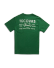 View of Men's Boots Advertisment Tee - Green