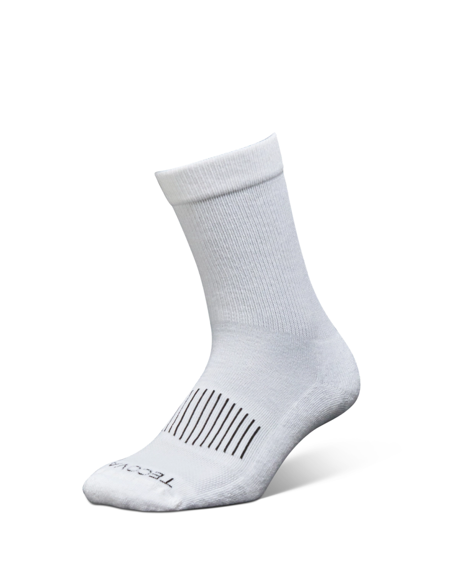 View of Crew Socks (3-Pack) - White / Green / Light Gray