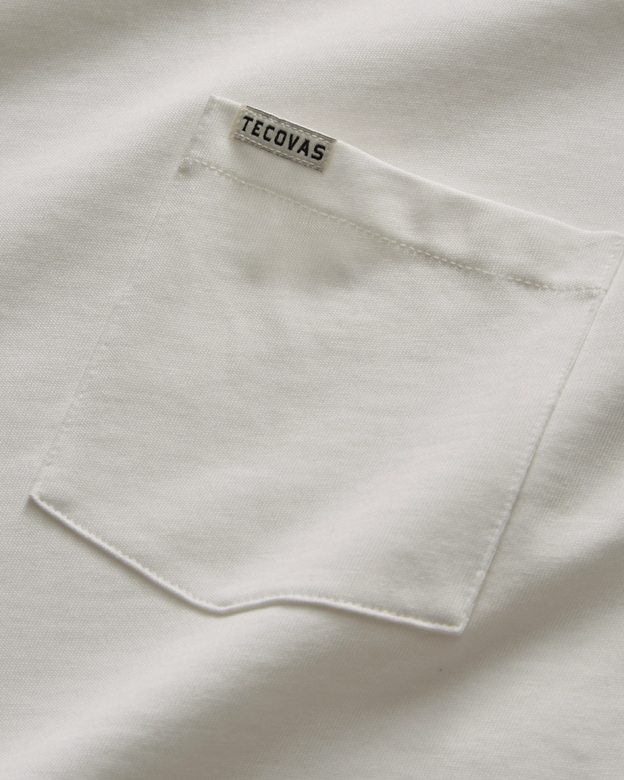Standard Issue Mens Pocket Tee in White | Tecovas