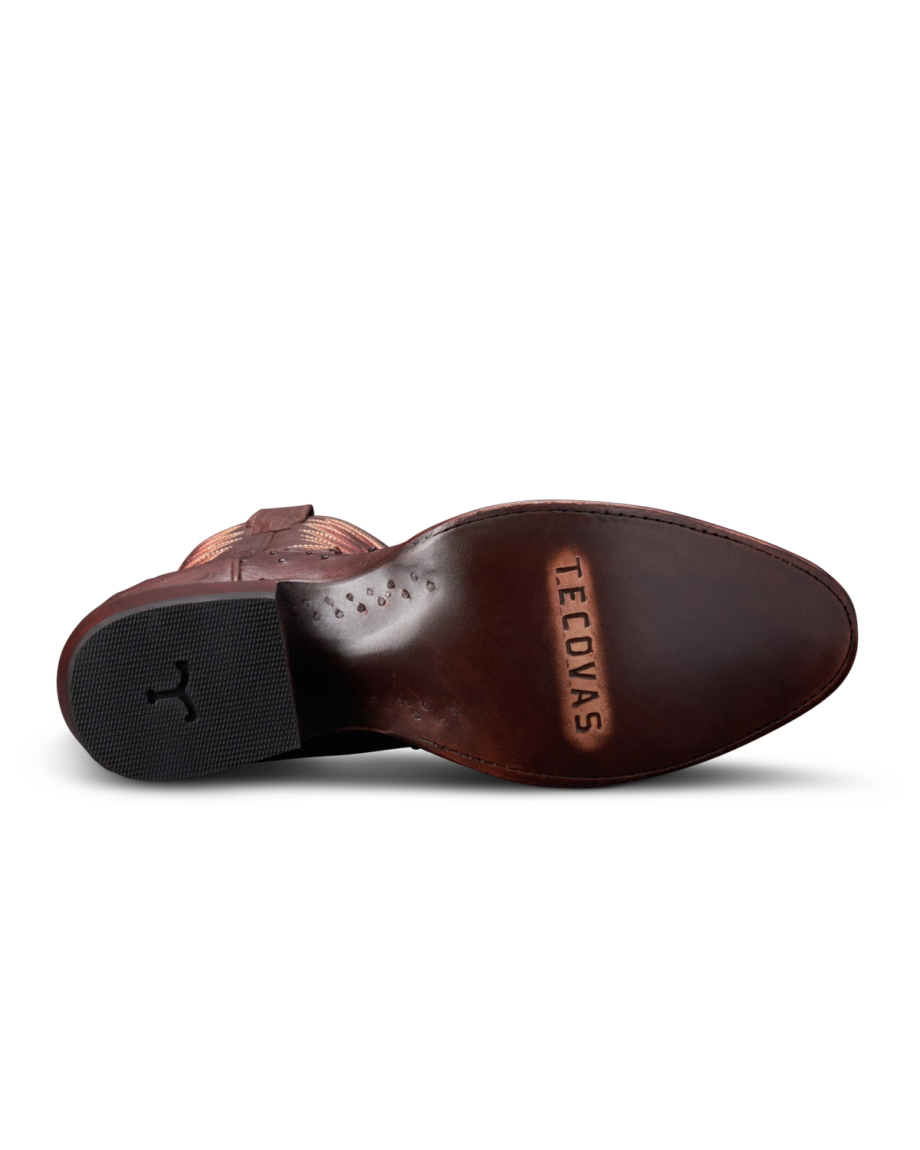 Sole view of The Wyatt II - Mahogany on plain background