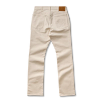 Back view of Men's Everyday Standard Jeans - Natural on plain background