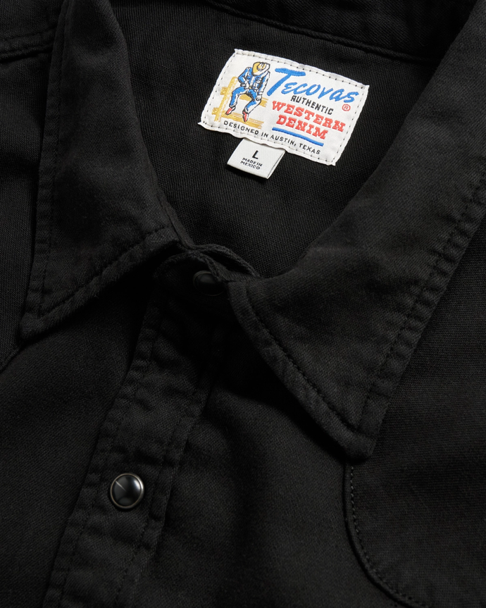 Men's Denim Short Sleeve Pearl Snap | Tecovas Men's Denim Short Sleeve Pearl Snap | Tecovas