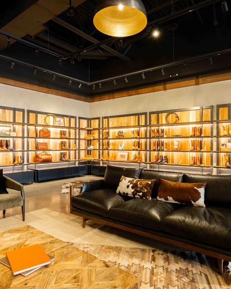 Image of Tecovas Victoria Gardens store.