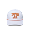 Front view of Tecovas Work Performance Trucker - Burnt Orange on plain background