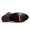 Sole view of The Cooper - Black Cherry on plain background