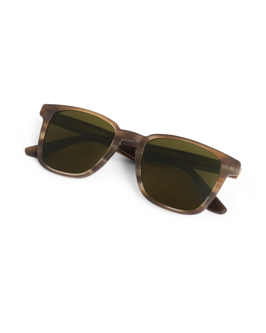 Top view of Tecovas x KREWE Vindel - Matte Kombu on plain background