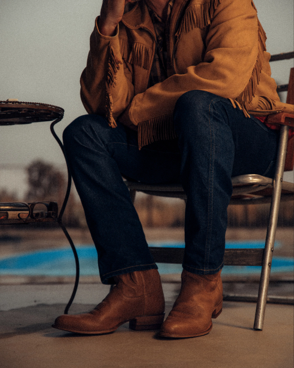 View of The Cartwright - Tumbleweed Calfskin