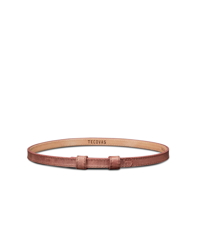 Front view of Hat Band - Pink Frost on plain background