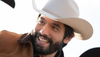 Man wearing The Ranchman cowboy hat