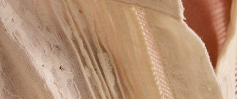 Close up shot of dress detail 