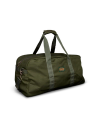 Quarterfront view of Canyon Duffle Bag - Moss on plain background